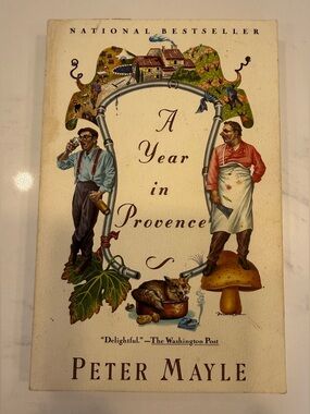 A Year in Provence by Peter Mayle (1991 Vintage Paperback)